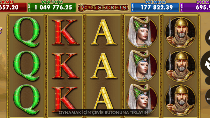 Royal Secrets Saray Kapıları Kazanca Açılıyor